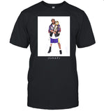 Allen Iverson Wearing Kobe Championship Goat Shirt
