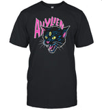 Elvis The Alien 3 Eyed Ayylien Cat Tee