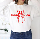 Black Widow Spider Unisex Sweatshirt