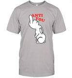 Leeknow Anti You Bunny White T-Shirt