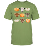 Katie Van Slyke Mini Cows and Pumpkins Shirt