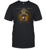 Journey New 50th Anniversary Bronze Scarab Tour T-Shirt Black