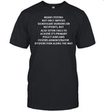 James Medlock Means Testing Not Only Imposes Signifigant Burdens On Recipients Shirt