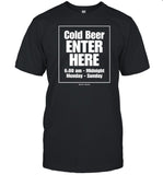 Cold Beer Enter Here