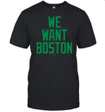 Jayson Tatum Wearing We Want Boston Shirt