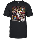 Jayden Daniels Shirt, Football American Graphic Vintage, Football 90s Bootleg