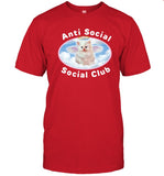 Limited Anti Social Social Club Goodbye Kitty Shirt