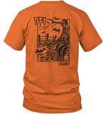 afi All Hallow's Orange t shirt