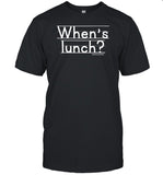 Joshuarylesking When's Lunch Shirt