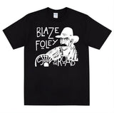 Blaze Foley Sittin By The Road White Ink Unisex T-Shirt