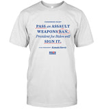 Kamala Harris ASSAULT WEAPONS BAN T-Shirt