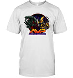 ALIEN VS PREDATOR VIDEO GAME SHOWDOWN t shirt 2023
