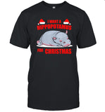 I Want a Hippopotamus for Christmas shirt_1