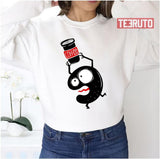 Black Monster Coffee Aaahh Real Monsters Unisex Sweatshirt