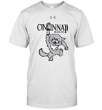 Cincinnati Bearcats Under Armour White 1990's Vault Logo Performance T-Shirt