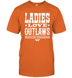 Ladies Love Outlaws Waylon Jennings 2025 T-Shirt