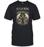 Limited As I Lay Dying Skull Snake Spike T-Shirt