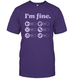 Kelsey Impicciche I'm Fine T-Shirt