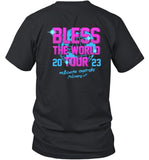 Kc Navarro X max Porcari Bless The World Tour 2023 t Shirt
