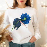 Black Mokona Flower Xxx Holic Unisex Sweatshirt