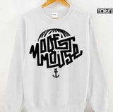 Black Logo Modest Mouse Logo Unisex Sweatshirt