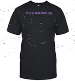 Joshua Metellus Wearing Tell Us With Metellus Sweatshirt