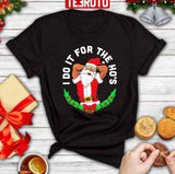 Black Santa I Do It For The Ho's Christmas Unisex Sweatshirt