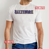 8altimore White Ravens Football Logo Unisex T-Shirt