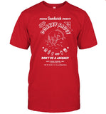 Guy Fieri Donkey Sauce Don't Be A Jackass tee