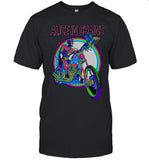 Alice in Chains Devil Riding a Motorcycle T-Shirt