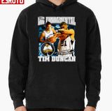 90s Basketball Legend Tim Duncan The Big Fundamental Unisex Hoodie