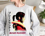 Blade Runner Black Lotus Elle Kanji Portrait Unisex T-Shirt