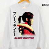 Blade Runner Black Lotus Elle Kanji Portrait Unisex T-Shirt