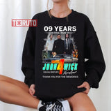 9 Years Annivesary John Wick 4 Unisex Sweatshirt