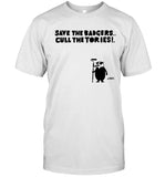 Jemma Forte & Marina Purkiss Save The Badgers Cull The Tories T-Shirt