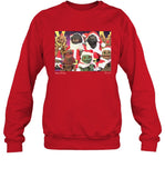 Happy Holidays Godzilla Crewneck Sweatshirt