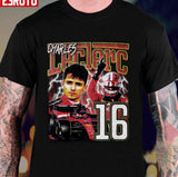 #16 Charles Leclerc Art Bootleg Unisex T-shirt