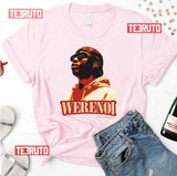 Black Red French Hiphop Rapper Werenoi Unisex T-Shirt