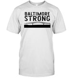 Key Bridge Stay Strong Baltimore Tee