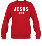 Jesus Won – Michael & Grace Turk Edition Sweatshirt