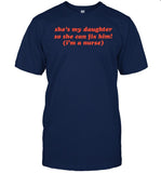 Krista She's My Daughter So She Can Fix Him I'm A Nurse Shirt