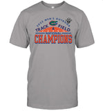 Florida Gators Blue 84 2022 Men's Outdoor Track & Field National Champions Tee