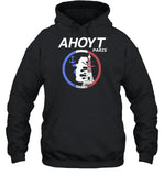 Joshua Block Wearing Ahoyt Paris Hoodie