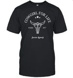 Jessie Lynn Cowgirl For Life T Shirt
