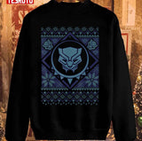 Black Panther Ugly Christmas Sweater Merry Xmas Unisex Sweatshirt