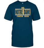 Coach Jeeves Wearing Notre Dame Fightin' Irish