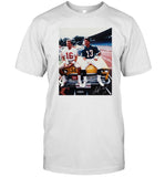 Kenny Pickett Wearing Joe Montana And Dan Marino Limited Shirt