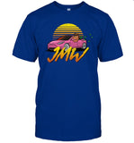 JMW Adult Retro Tesla T Shirt