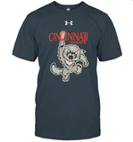 Cincinnati Bearcats Under Armour Heather Black 1990's Tee