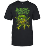 Jsrdirect Municipal Waste Gasmask Zombie Shirt